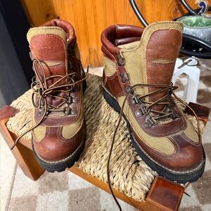 Danner Brown and Tan Leather Boots
